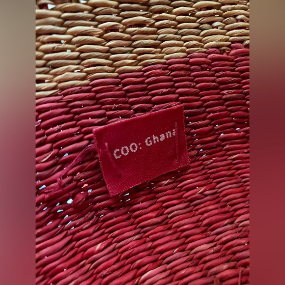 Ralph Lauren hand woven wicker bag - Picture 9 of 10